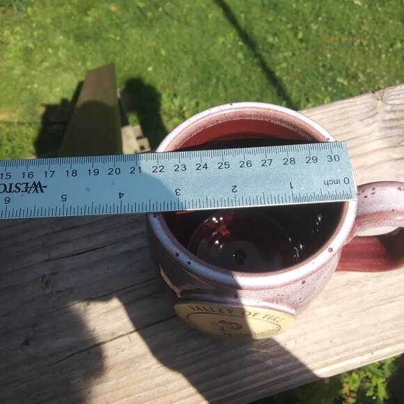 sunset hill stoneware mug valley of fire Nevada state park Handmade in the USA - Picture 5 of 16